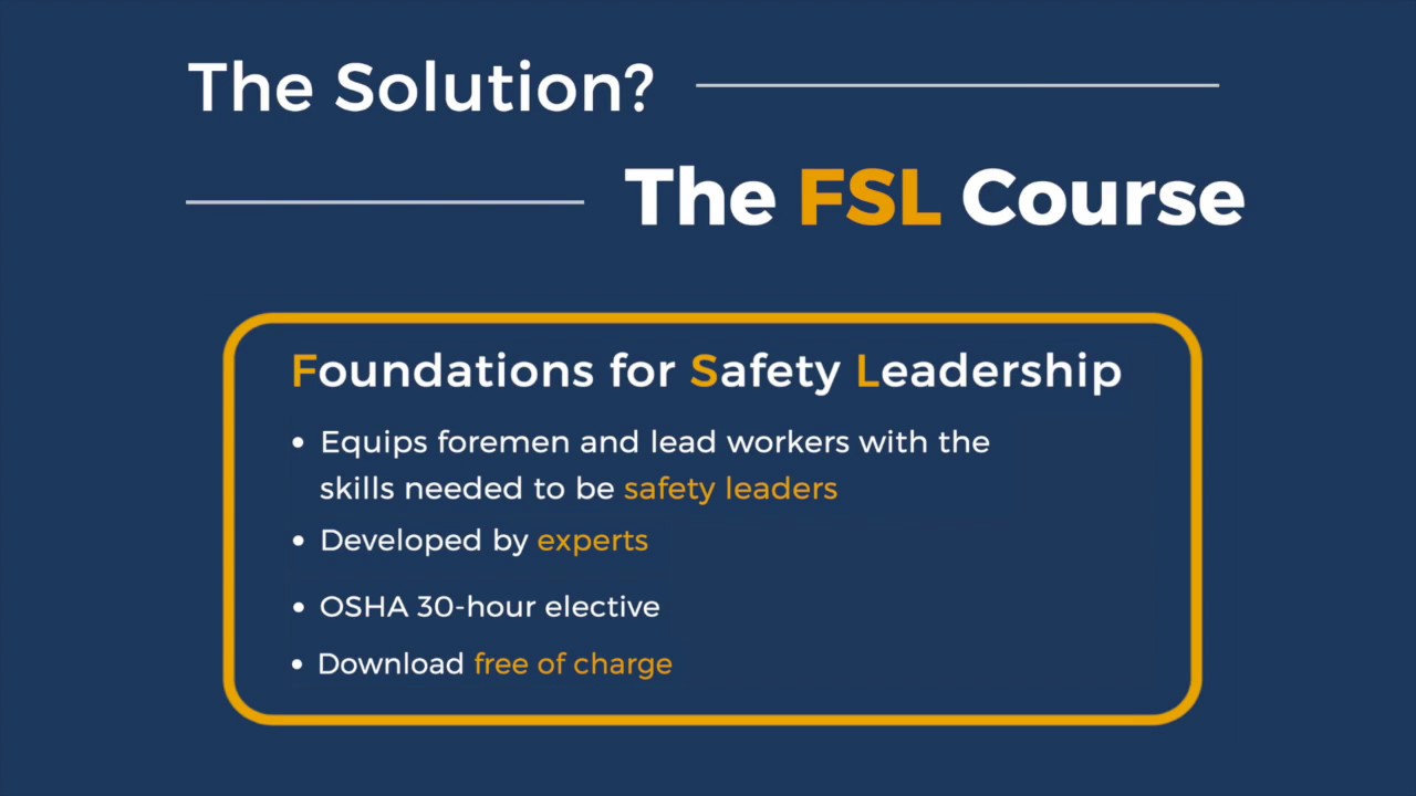 Foundations of Safety Leadership